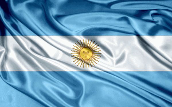 Флаг Аргентины.